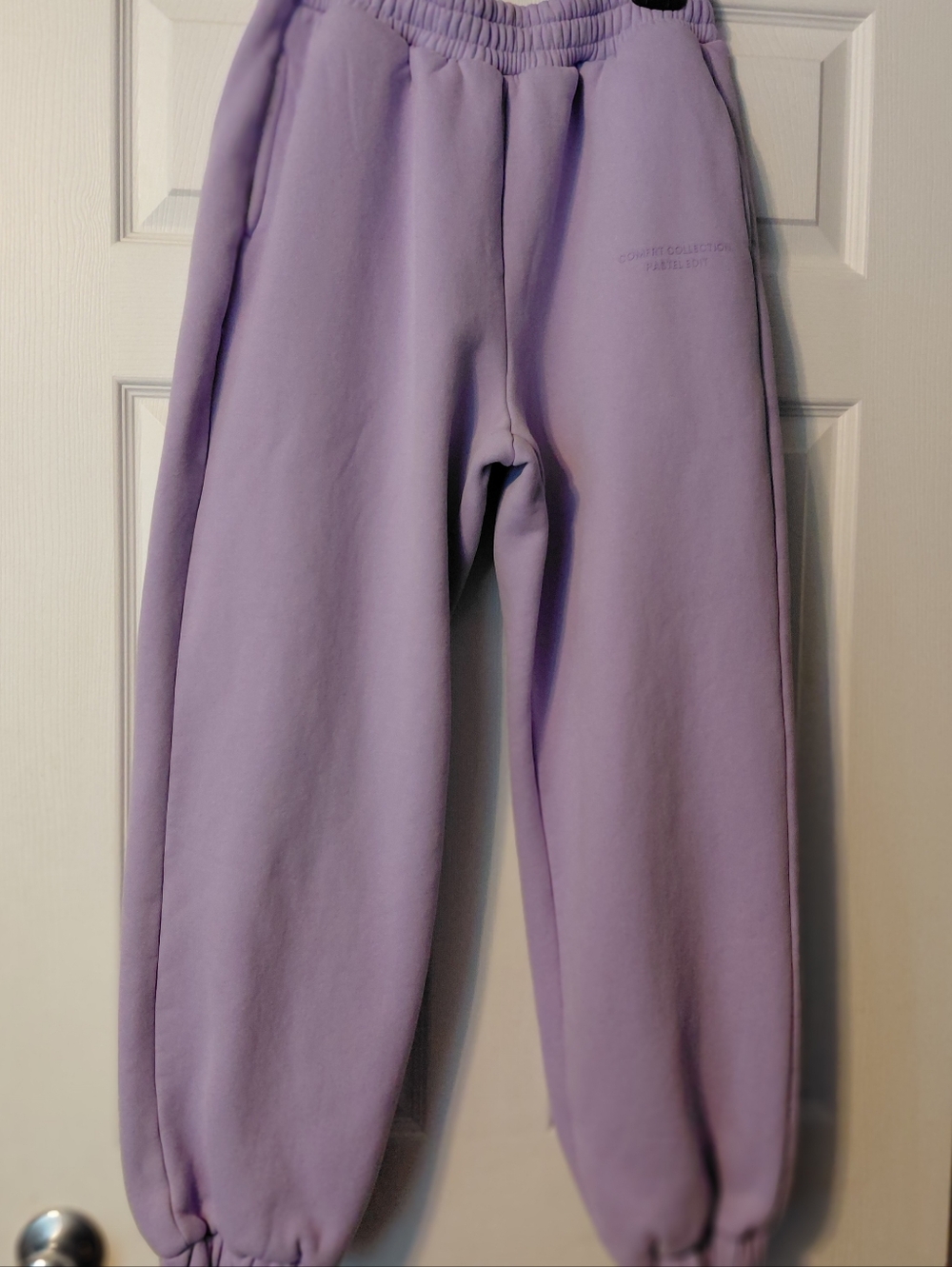 Comfrt Collection Pastel Edit Unisex Size Large Purple Lavender Comfy Thick Soft